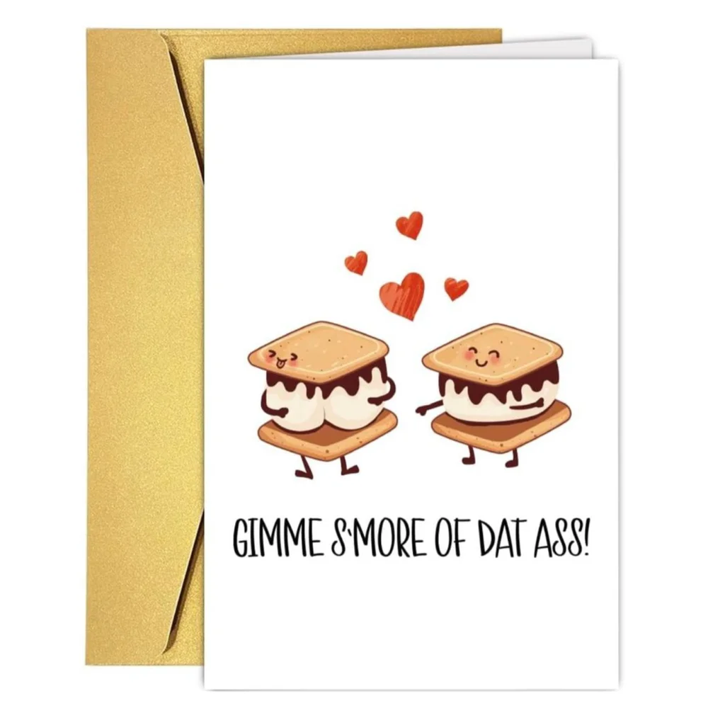 Unbranded Unisex Greeting Card 5.3 x 8 inches‎ White